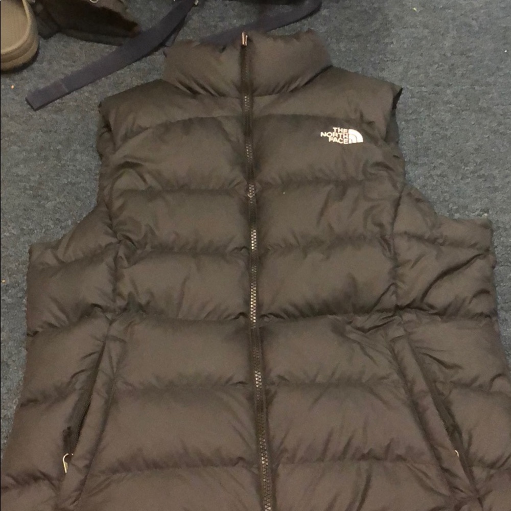 North face vest!!